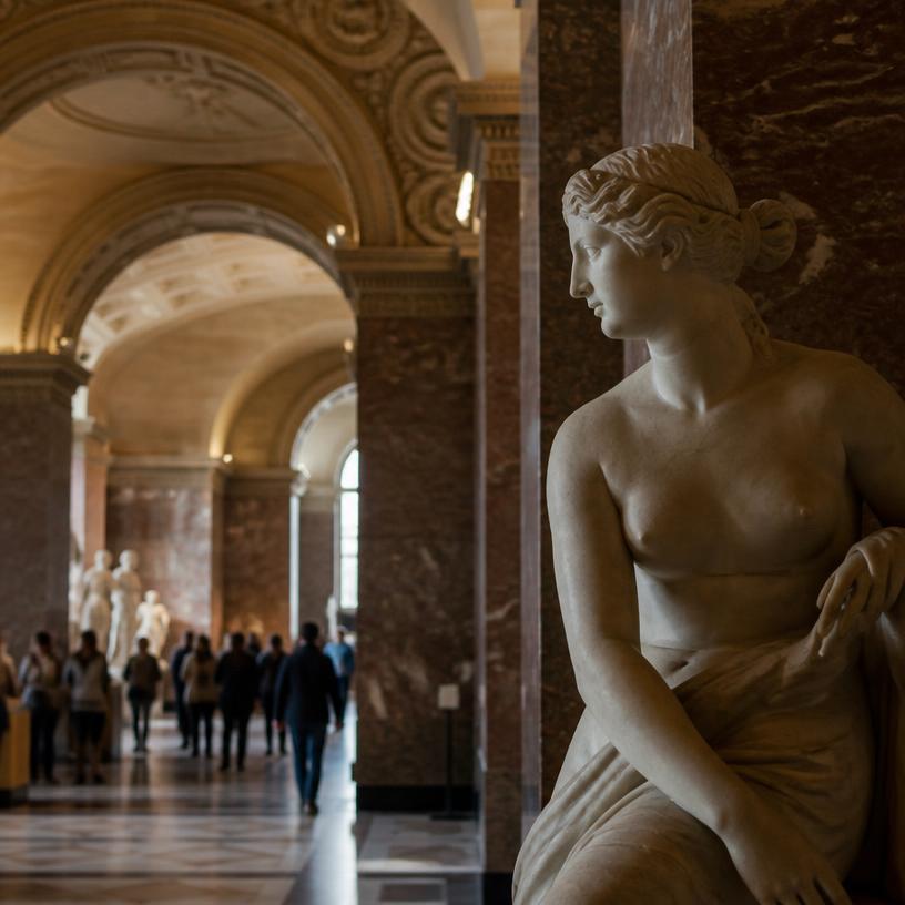 Objavte tajomstvá Louvre: Diela a história