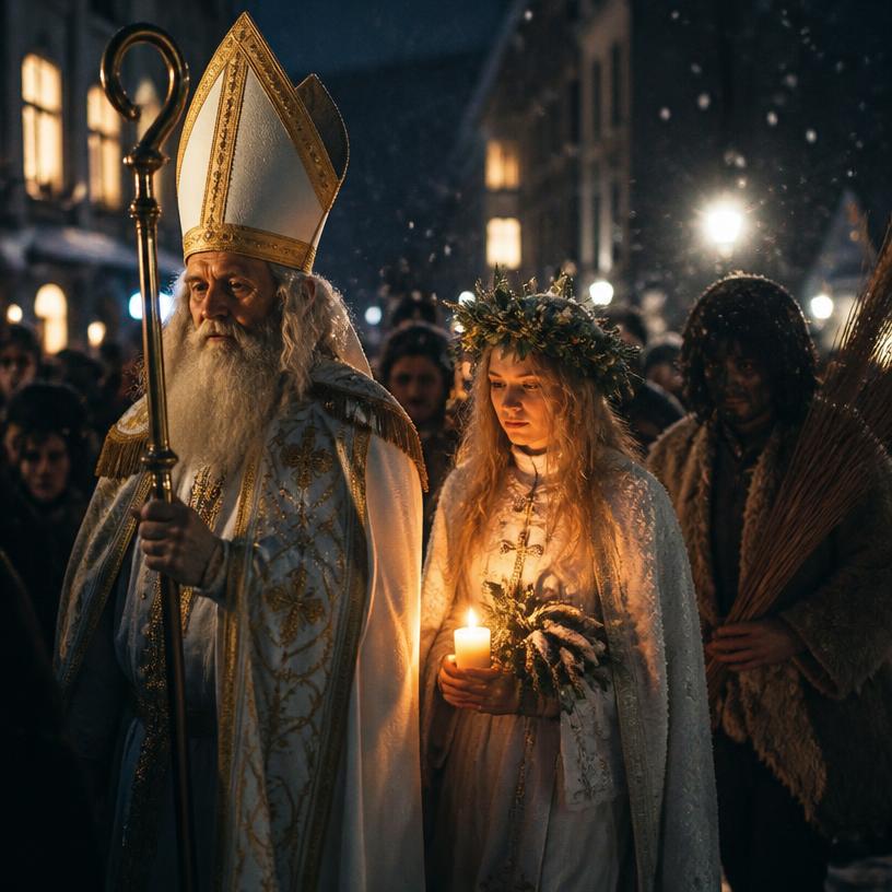 Mikuláš, Lucia a zimné tradície
